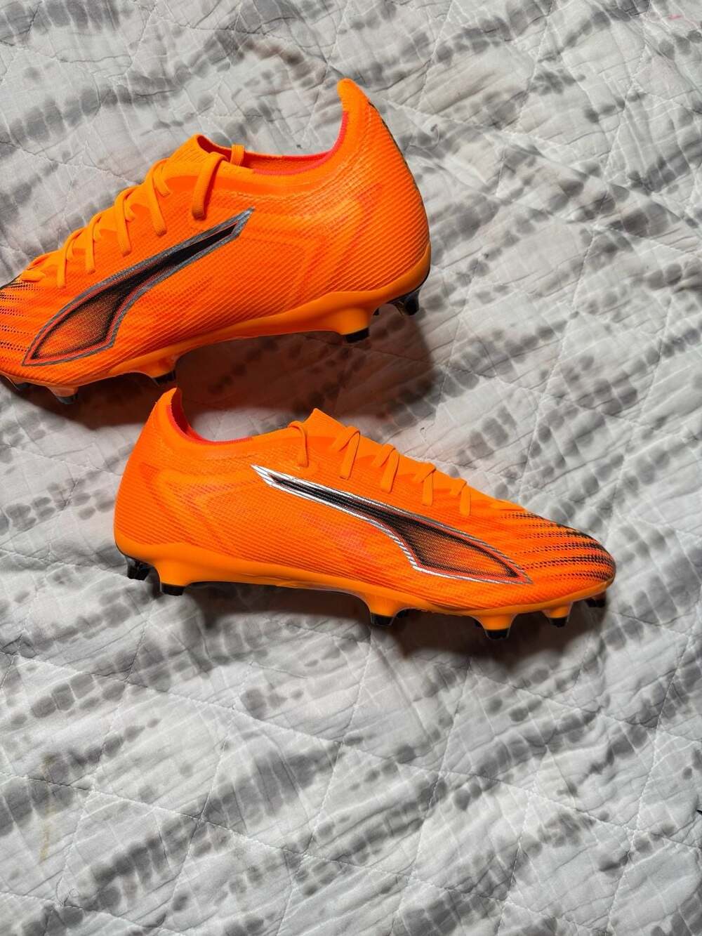 Puma Ultra Pro Firm Ground Soccer Cleats Orange Size 12 Men’s